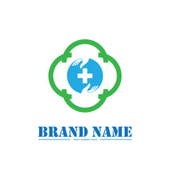 Health Logo Design Icon Medical 