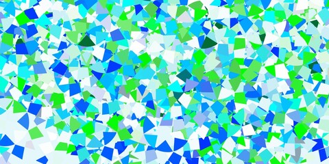 Light blue vector pattern with polygonal style.