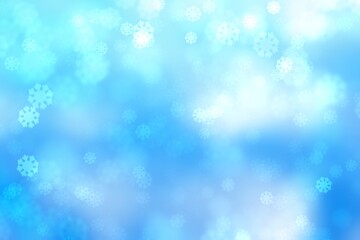 blue christmas background