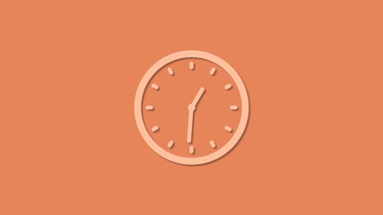 Amazing 12 hours counting down clock icon