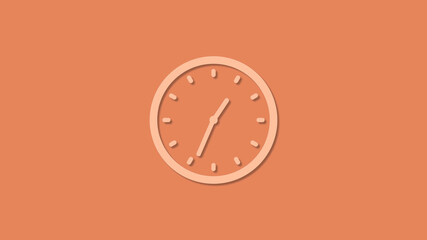 Amazing 12 hours counting down clock icon