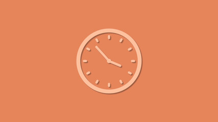 Amazing 12 hours counting down clock icon