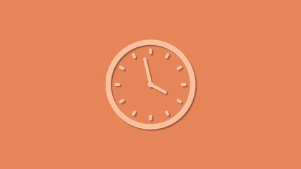 Amazing 12 hours counting down clock icon