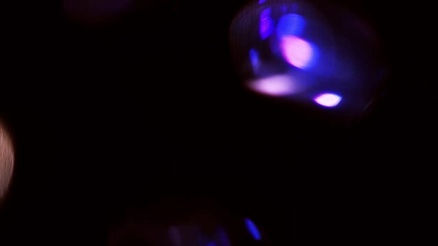 Real organic leaks. light leaks and flares made with vintage cinema lens - seamlessly looping for backgrounds or overlays. 