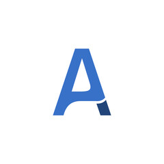 simple letter A. good for a logo or any graphic asset