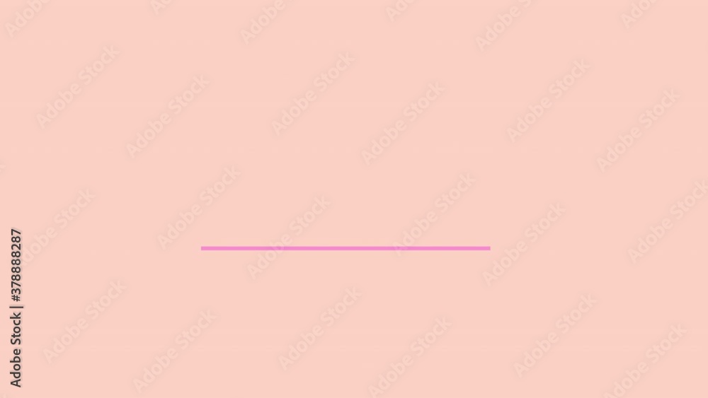 Poster intro animation with circle moving for opening , logo, transition and title.