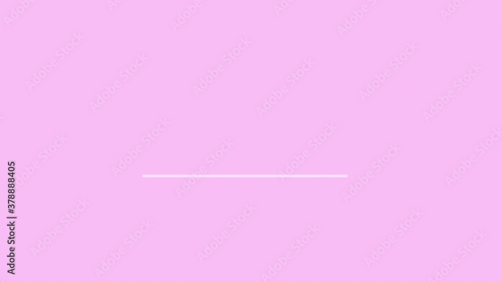 Poster intro animation with circle moving for opening , logo, transition and title.