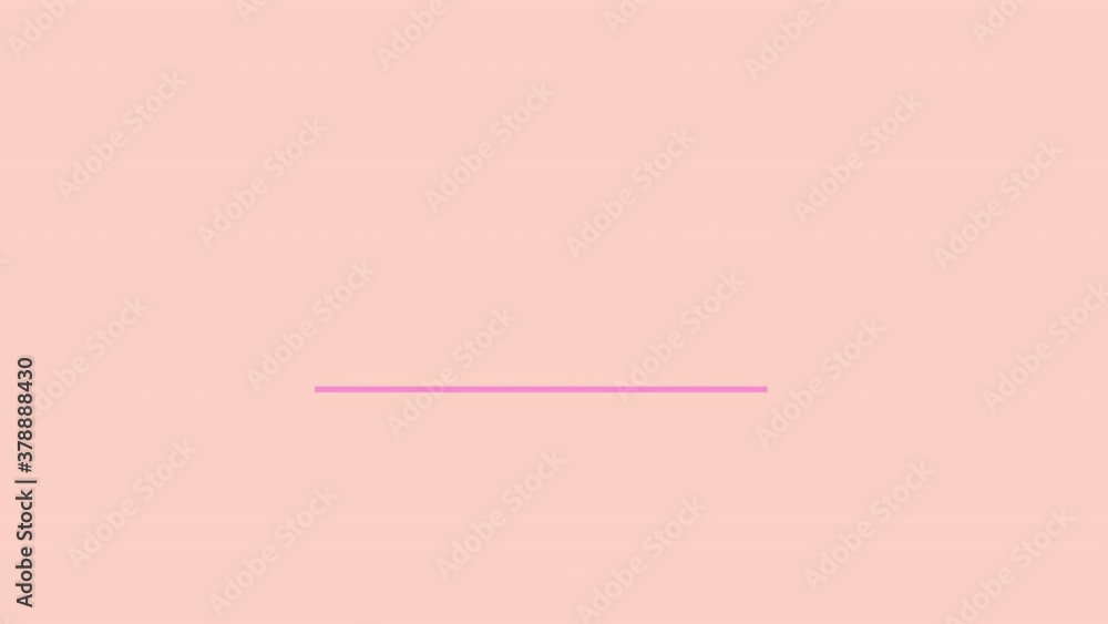 Poster intro animation with circle moving for opening , logo, transition and title.