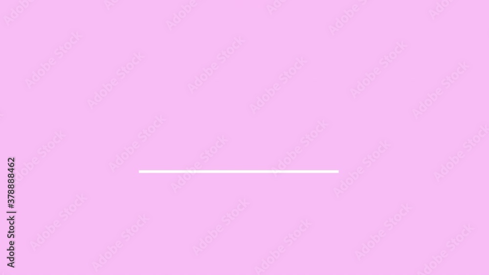 Poster intro animation with circle moving for opening , logo, transition and title.