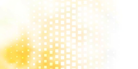 Light Orange vector background in polygonal style. Modern design with rectangles in abstract style. Best design for your ad, poster, banner.