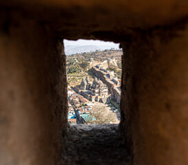 view from Kumbhalgarh Fort Palace,rajasthan.