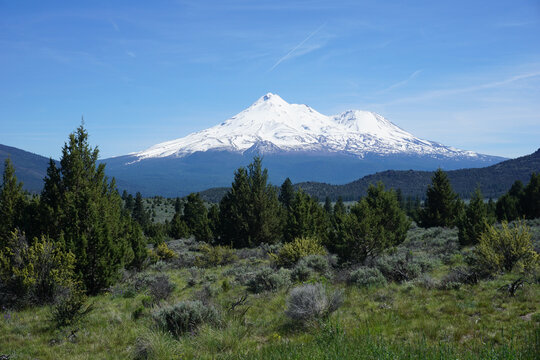 Mount Shasta in California