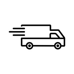 Delivery Icon Design Vector Template Illustration