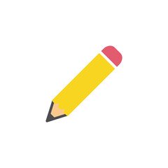 Pencil Icon Design Vector Template Illustration