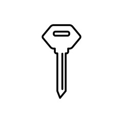 Key Icon Design Vector Template Illustration