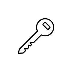 Key Icon Design Vector Template Illustration