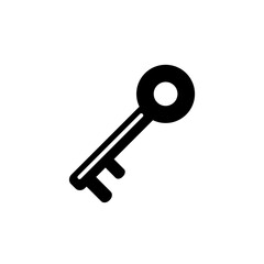 Key Icon Design Vector Template Illustration