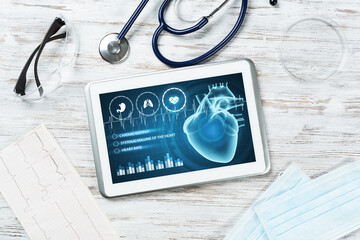 Medical diagnostics in modern hospital.