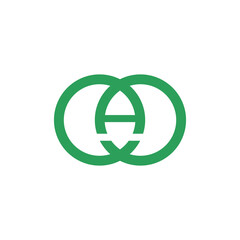 infinity letter A. good for any business logo.