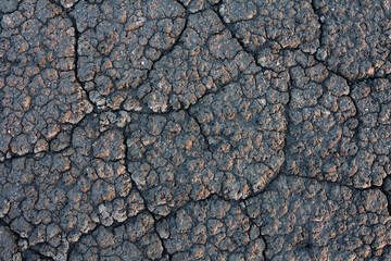 closeup dry cracked land, natural background