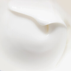 Fototapeta na wymiar macro texture for face white cream