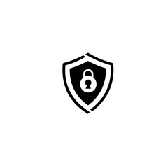 Vector Guard Shield Icon. Flat style trend modern logotype design vector illustration.