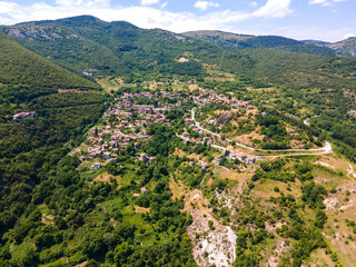 Obraz premium Rhodope Mountains near Village of Oreshets, Bulgaria