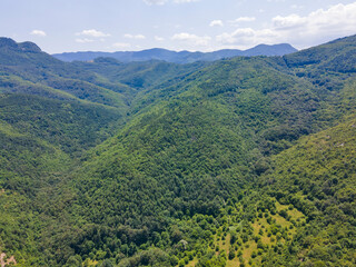 Fototapeta na wymiar Rhodope Mountains near Village of Oreshets, Bulgaria