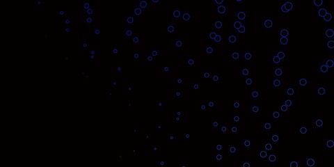 Dark Pink, Blue vector pattern with spheres. Abstract illustration with colorful spots in nature style. Pattern for business ads.