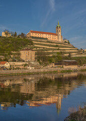 Melni castle in the Czech republic near Prague.