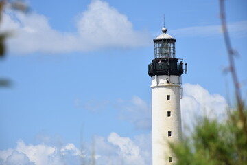 Fototapeta na wymiar Biarritz lighthouse