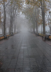 Primorsky Boulevard in Odessa, Ukraine