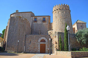 Fototapeta premium Monasterio de San Feliu de Guixols Cataluña España 