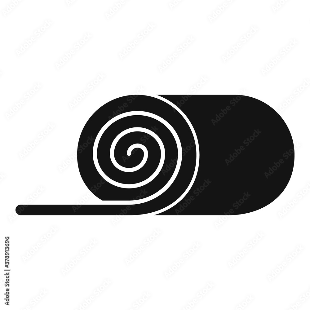 Poster sauna isolation icon. simple illustration of sauna isolation vector icon for web design isolated on 