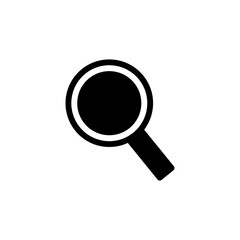 Search icon. File find button. Archive symbol. Logo design element