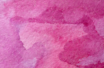 Abstract texture pink watercolor