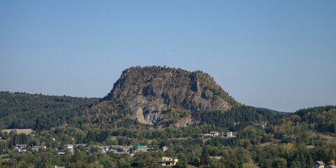 Obraz premium Suc basaltique près de Saint-Julien Chapteuril en haute-Loire