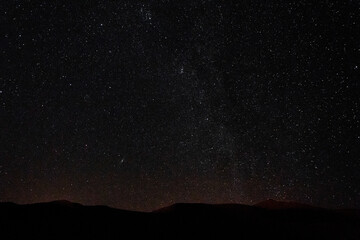 Starry night in Sahara