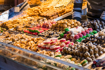 Sweet shop in Marrakech
