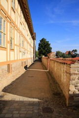 Das Äbtissinnenhaus von Kloster Drübeck. Sachsen-Anhalt, Deutschland, Europa