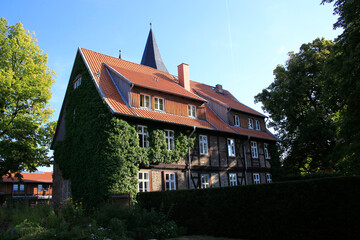 Das Haus der Stille in Kloster Drübeck. Sachsen-Anhalt, Deutschland, Europa