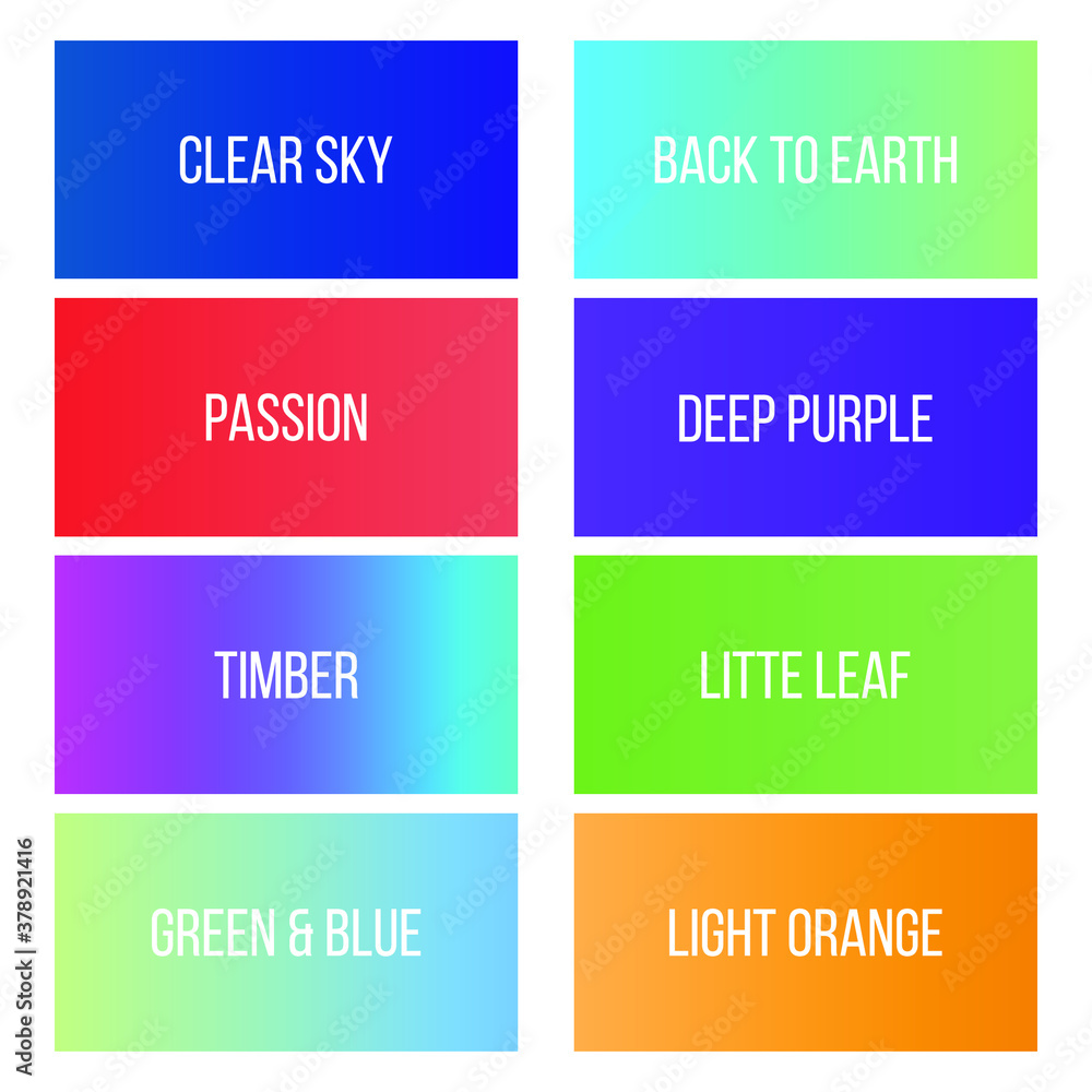 Poster soft color gradients. modern vector design for mobile app. eps 10 vector illustration.