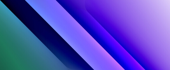Fluid gradients with dynamic diagonal lines abstract background. Bright colors with dynamic light and shadow effects. Vector wallpaper or poster