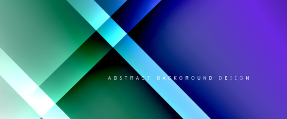 Obraz premium Fluid gradients with dynamic diagonal lines abstract background. Bright colors with dynamic light and shadow effects. Vector wallpaper or poster
