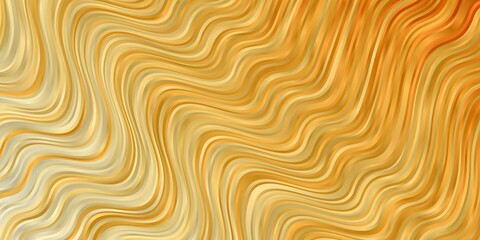 Fototapeta premium Light Orange vector pattern with wry lines. Gradient illustration in simple style with bows. Pattern for busines booklets, leaflets