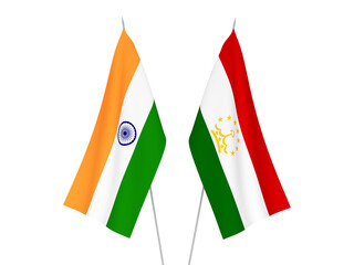 India and Tajikistan flags