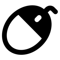 
Mouse icon design, trendy vector of input device 
