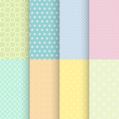 bright soft seamless pattern backgrounds for kids