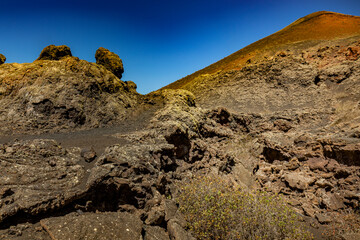 Zonas Volcánicas del Parque Timanfaya de Lanzarote