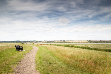 Fototapeta premium Canvey Heights Country Park landscape image